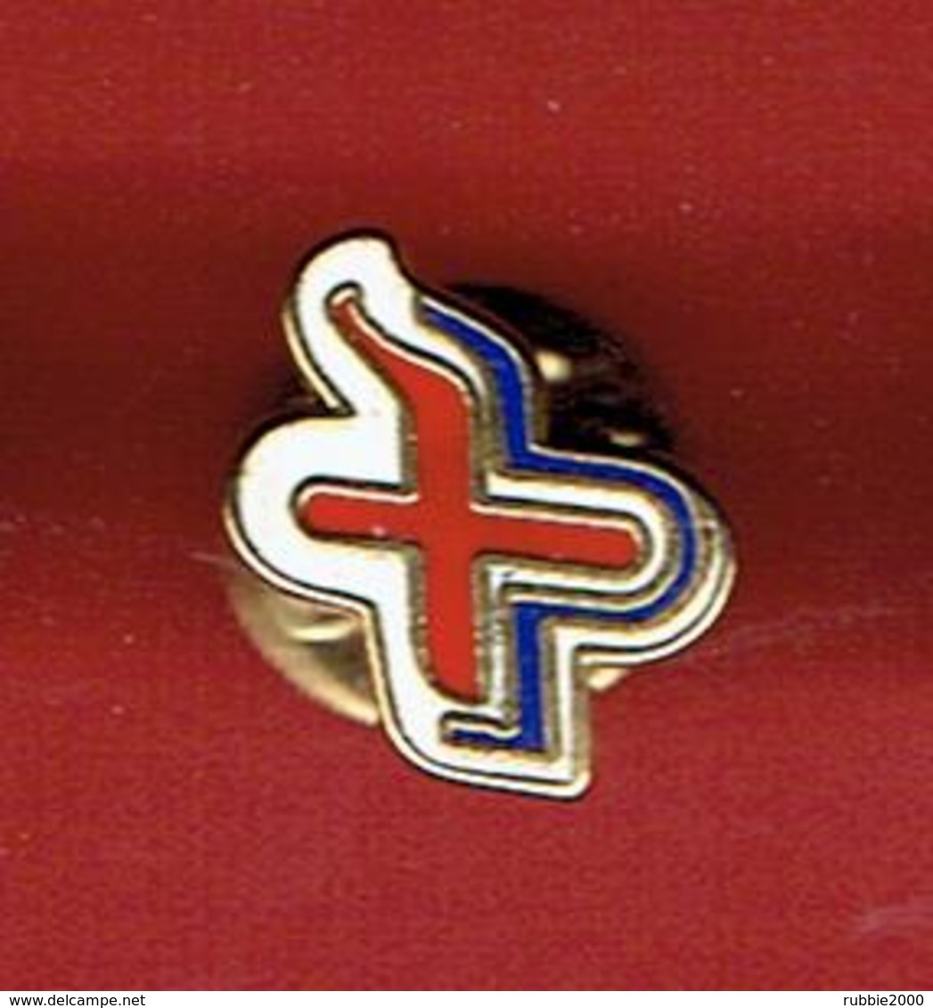 INSIGNE EMAIL PINS CROIX ROUGE FRANCAISE - Services Médicaux