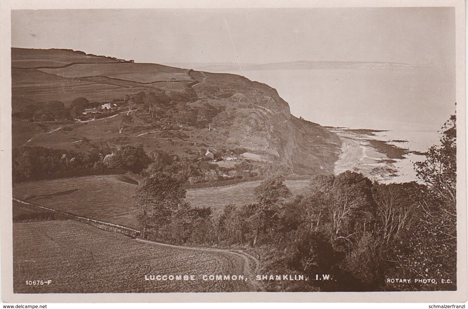 AK Luccombe Common A Shanklin I. Of W. Old Isle Of Wight Sandown Ventnor South East Hampshire United Kingdom England UK - Ventnor