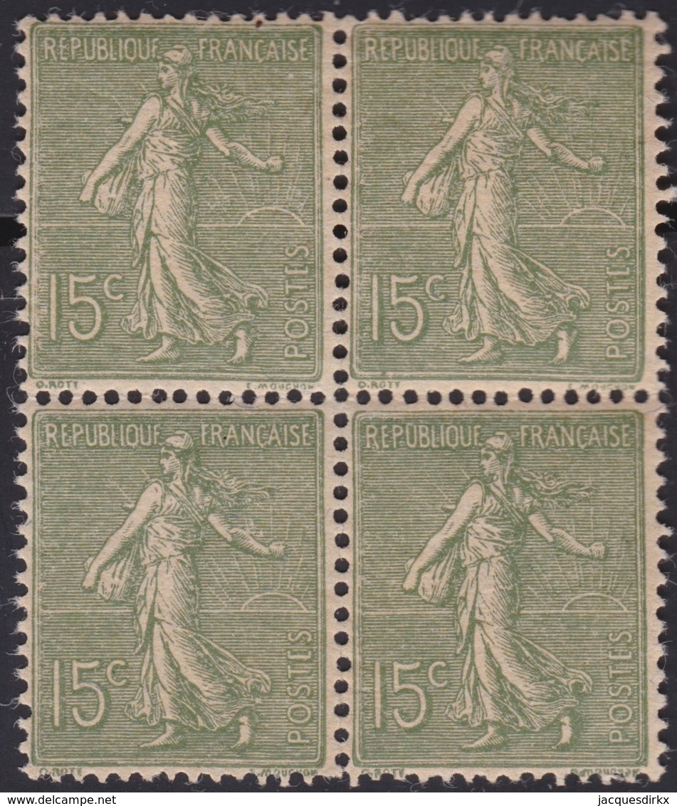 France  .   Yvert    .   130  Bloc De 4 .     **  .  Neuf  SANS  Charniere  .   /   .    MNH - Unused Stamps