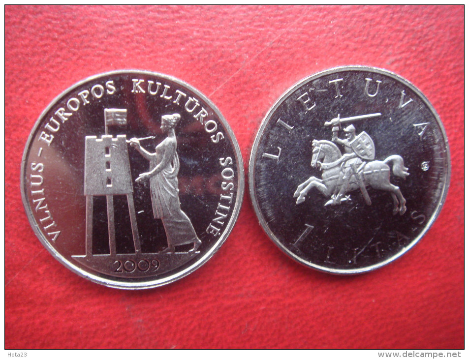 Lithuania - Art  + Eirope Culture + Horseman 2009 UNC - Lituanie