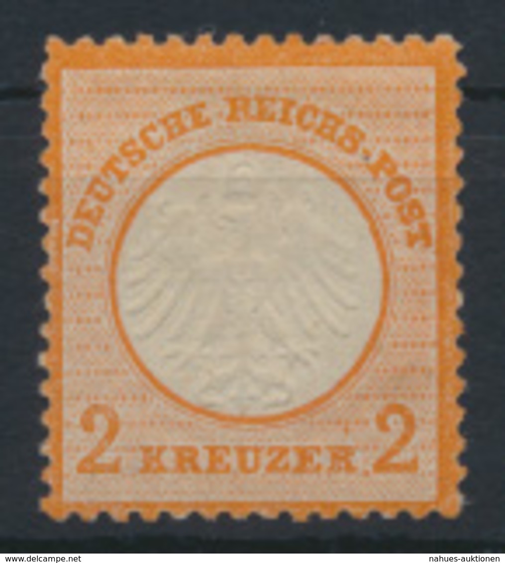 Deutsches Reich Brustschild 15 Luxus Ungebraucht Originalgummi Falzrest 50,00 - Sonstige & Ohne Zuordnung