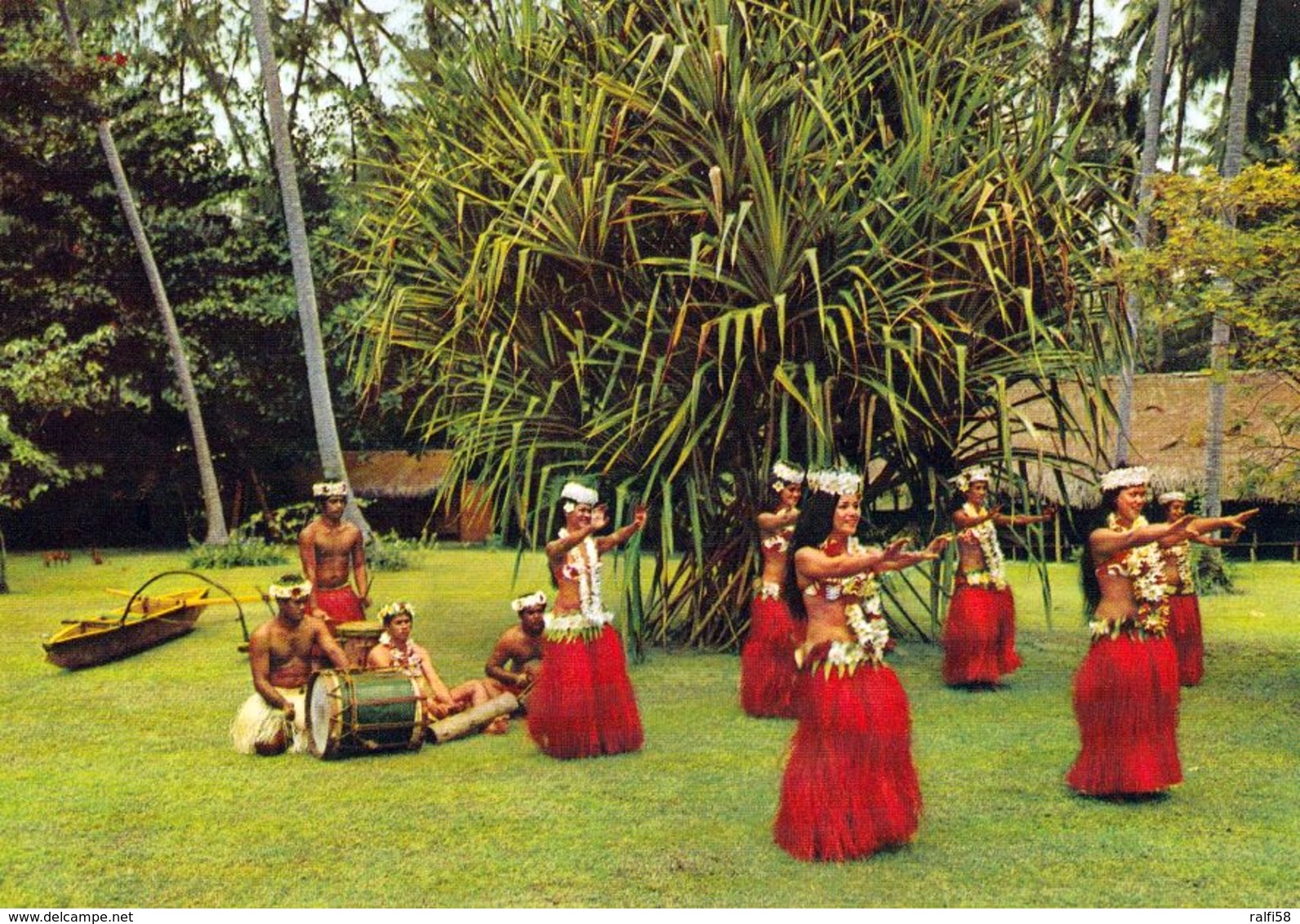 1 AK Tahiti * Welcome For Tourists In Tahiti * French Polynesia * Französisch Polynesien * - Tahiti