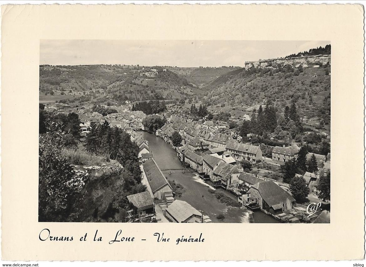 CPSM - ORNANS Et La Loue - Vue Générale - Autres & Non Classés