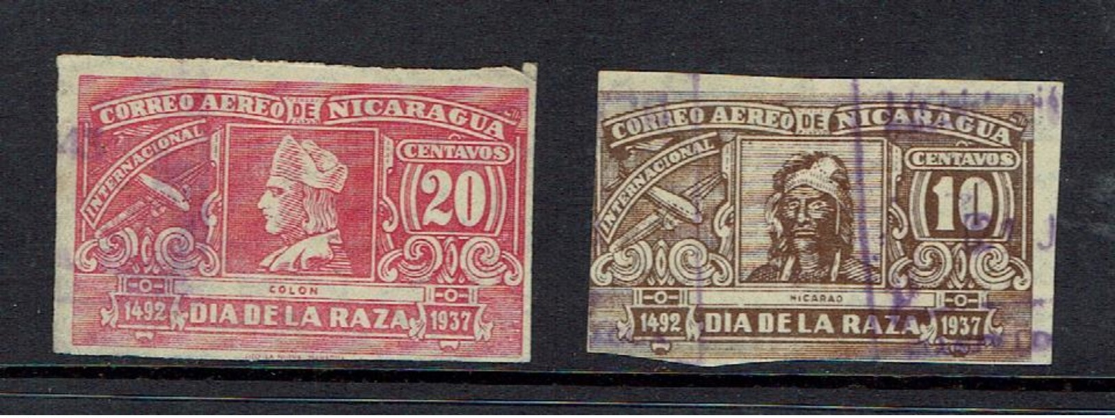 NICARAGUA...early....imperforated - Nicaragua