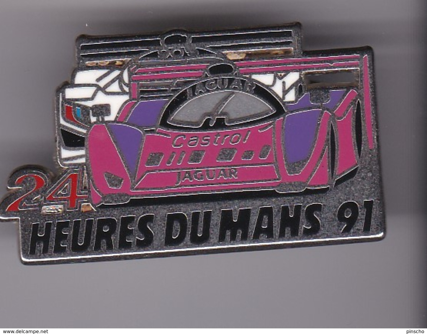 Pin's  JAGUAR 24 HEURES DU MANS 91 - Jaguar