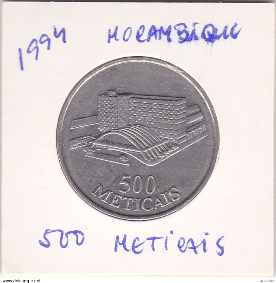 Moçambique - Republica De Moçambique -500 Meticais -1994 - Mozambique