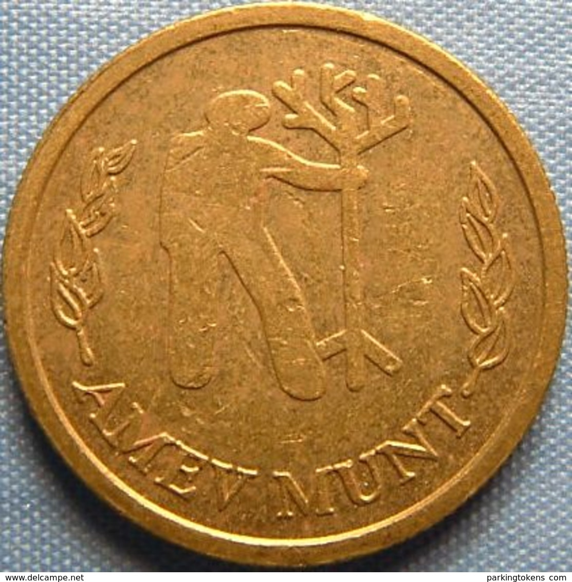 KB011-1 - AMEV MUNT - Utrecht - B 22.0mm - Koffie Machine Penning - Coffee Machine Token - Professionnels/De Société