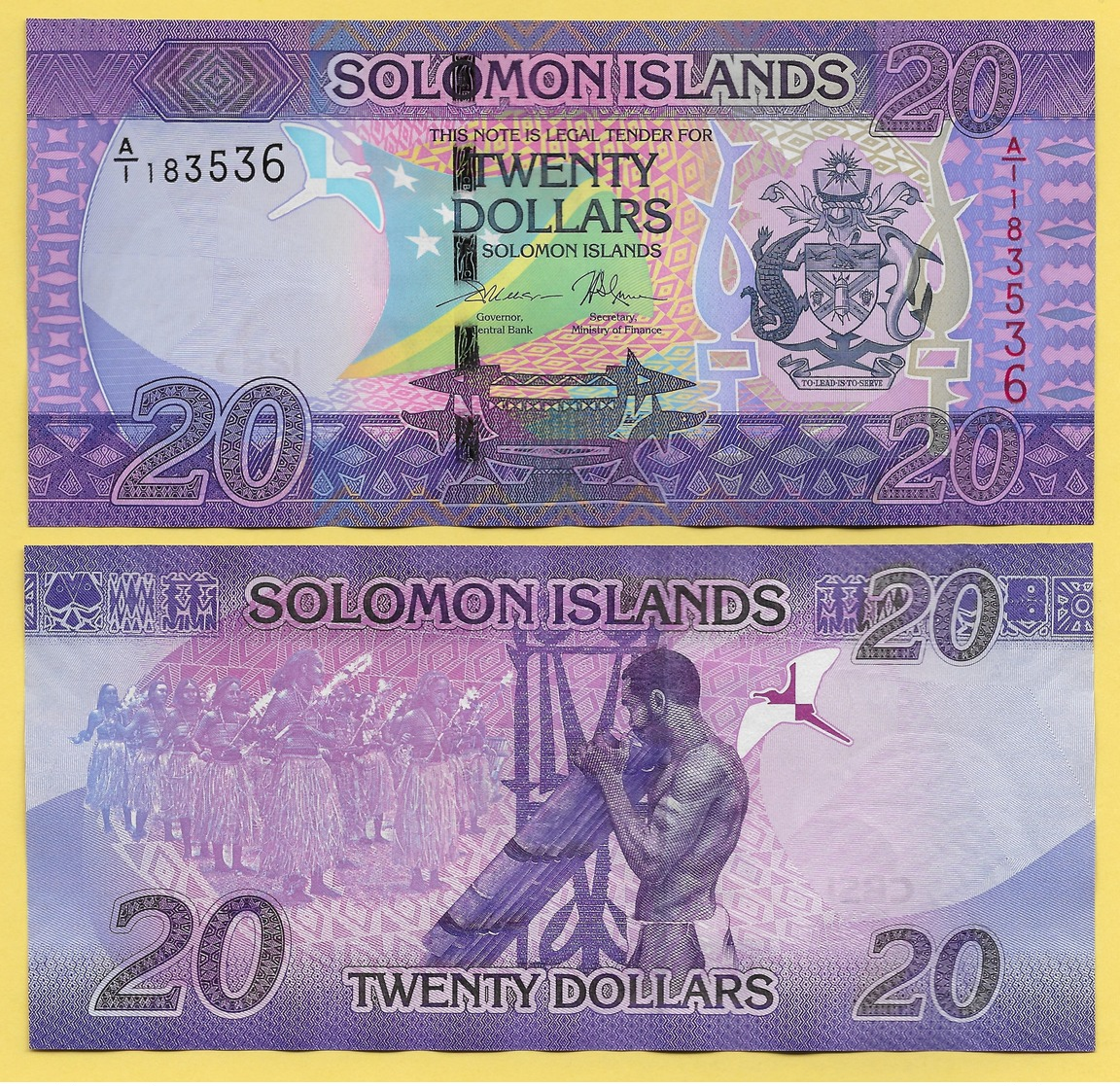 Solomon Islands 20 Dollars P-34 2017 UNC - Solomonen