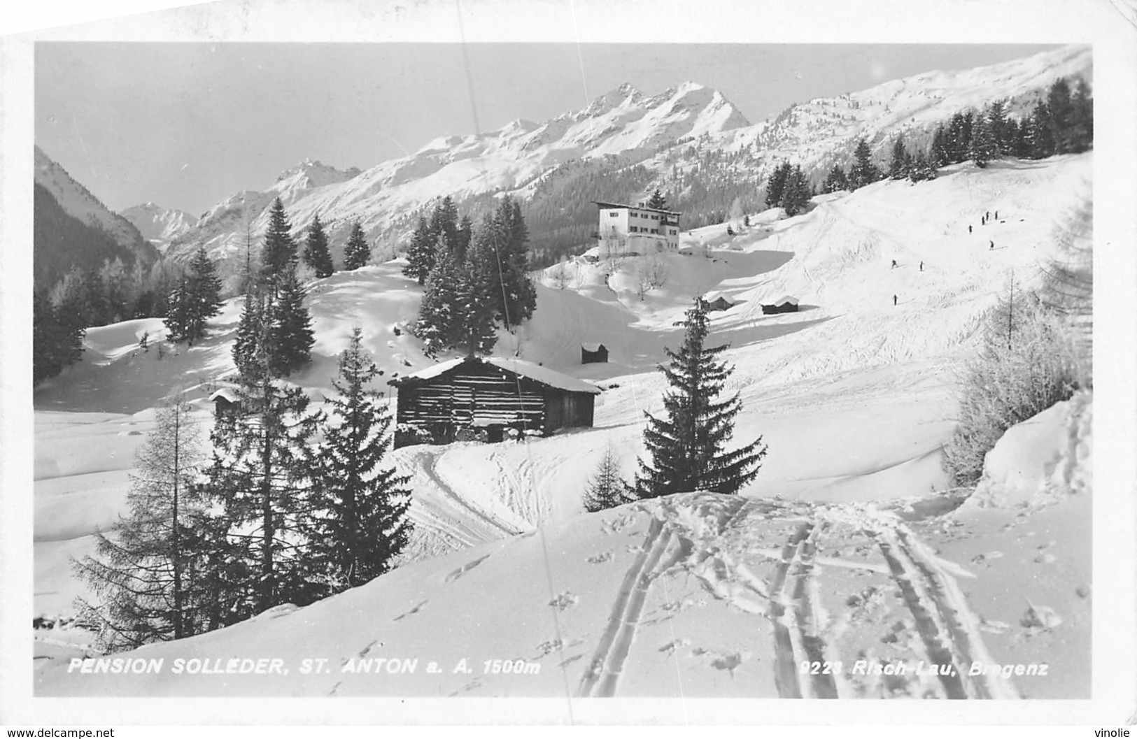 PIE-19-JMT1-1228 :  PENSION SOLLEDER. SAINT ANTON A. A. - St. Anton Am Arlberg