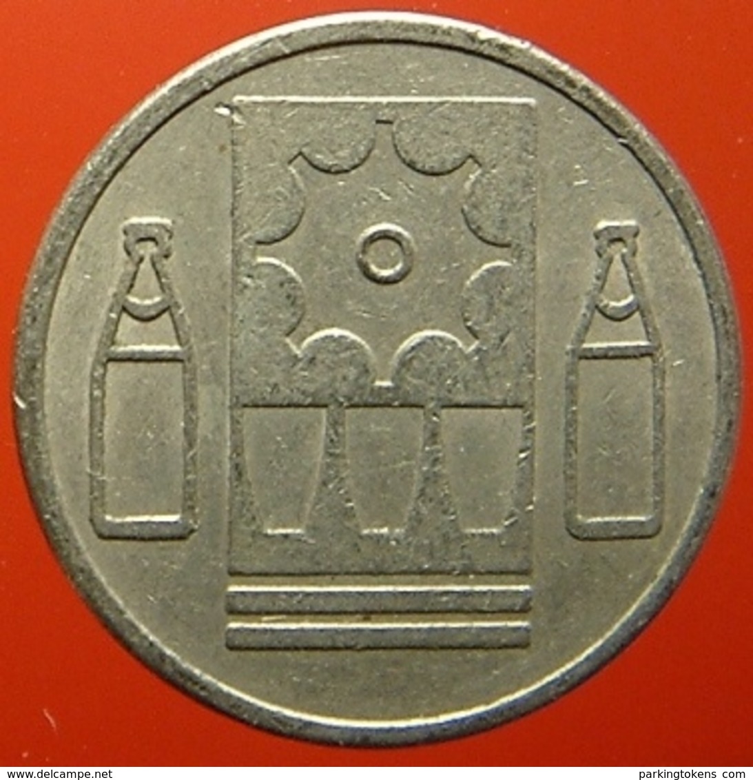 KB023-1 - AUTOMATEN DIENST - Groningen - WM 20.0mm - Koffie Machine Penning - Coffee Machine Token - Firma's