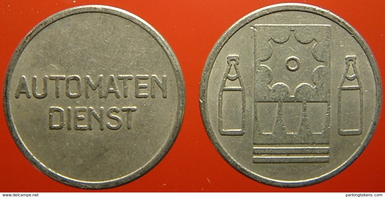 KB023-1 - AUTOMATEN DIENST - Groningen - WM 20.0mm - Koffie Machine Penning - Coffee Machine Token - Firma's