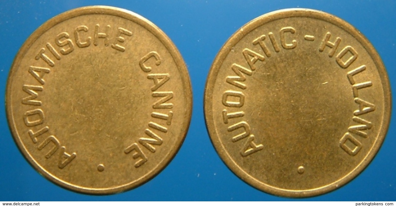 KB024-1 - AUTOMATIC HOLLAND AUTOMATISCHE CANTINE - Dordrecht - B 20.0mm - Koffie Machine Penning - Coffee Machine Token - Firma's