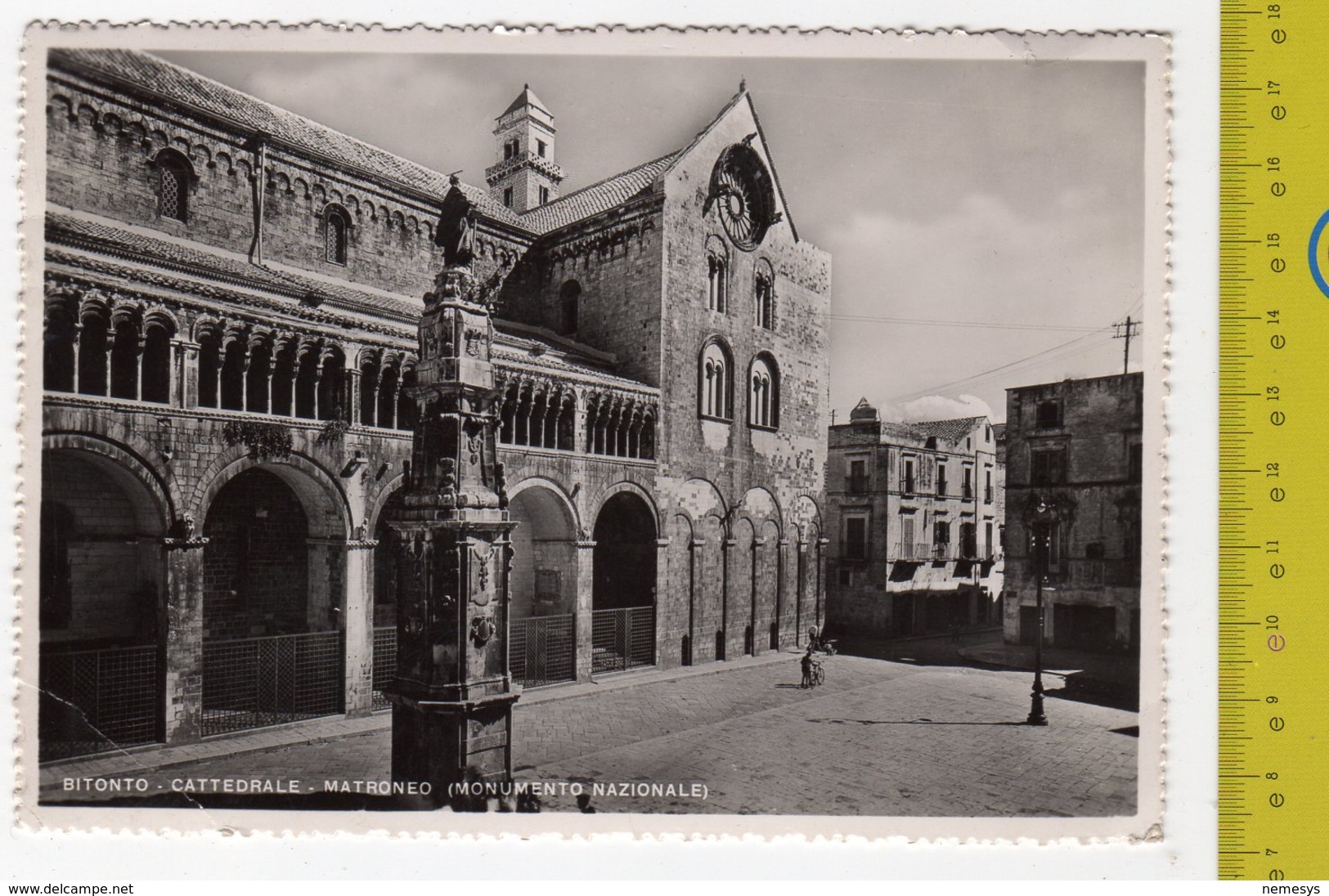 1952 BITONTO Cattedrale  - Matroneo FG V SEE 2 SCANS Animata (piega In Basso A Sx) - Bitonto