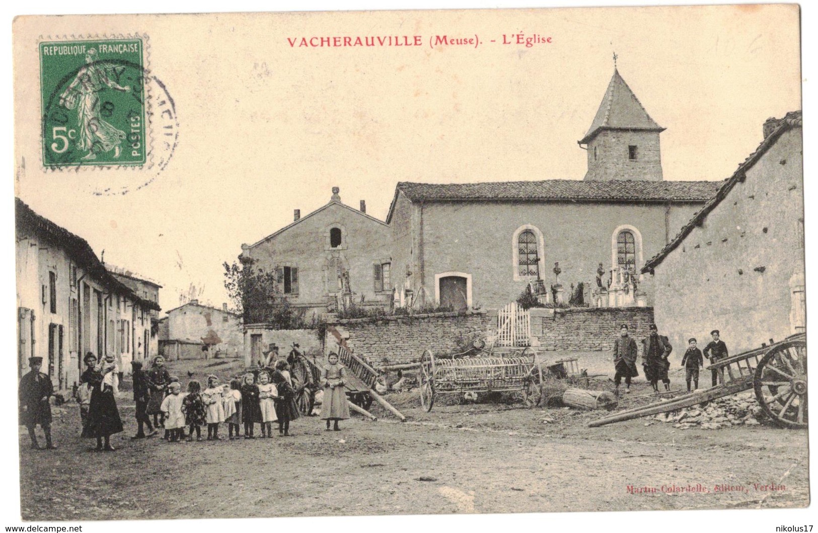 Vacherauville- L'Eglise,Colardelle - Vigneulles Les Hattonchatel