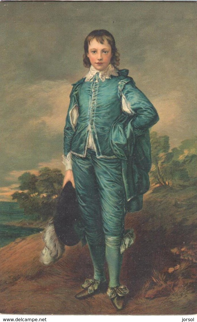 POSTAL    THE BLUE BOY  PINTOR THOMAS GAINSBOROUGH - Otros & Sin Clasificación