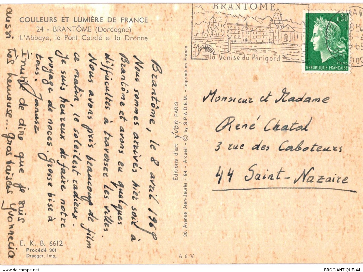 LOT N°1186 - LOT DE 45 CARTES DE BRANTOME