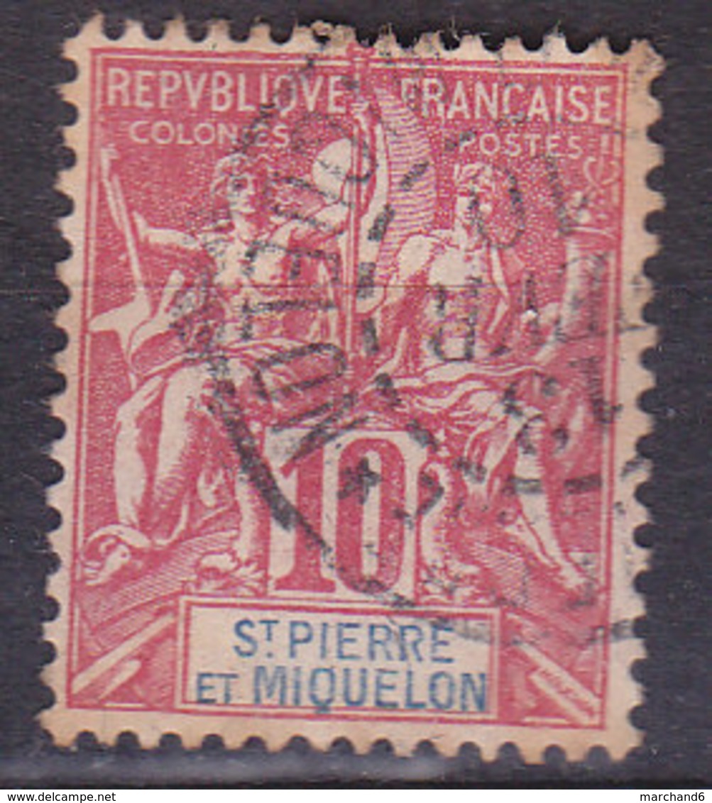 Saint Pierre Et Miquelon Timbres Des Colonies Françaises  N°73 Oblitéré - Neufs
