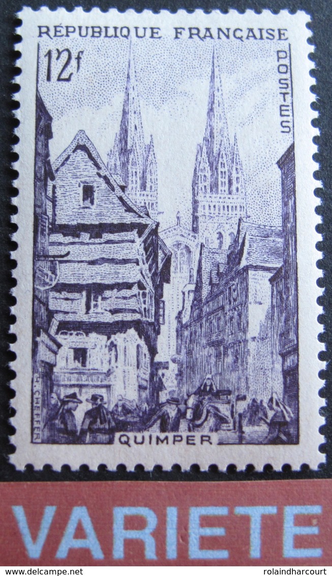 R1949/163 - 1954 - QUIMPER - N°979a NEUF** (signé) - VARIETE ➤➤➤ Couleur Violet Unicolore - Neufs