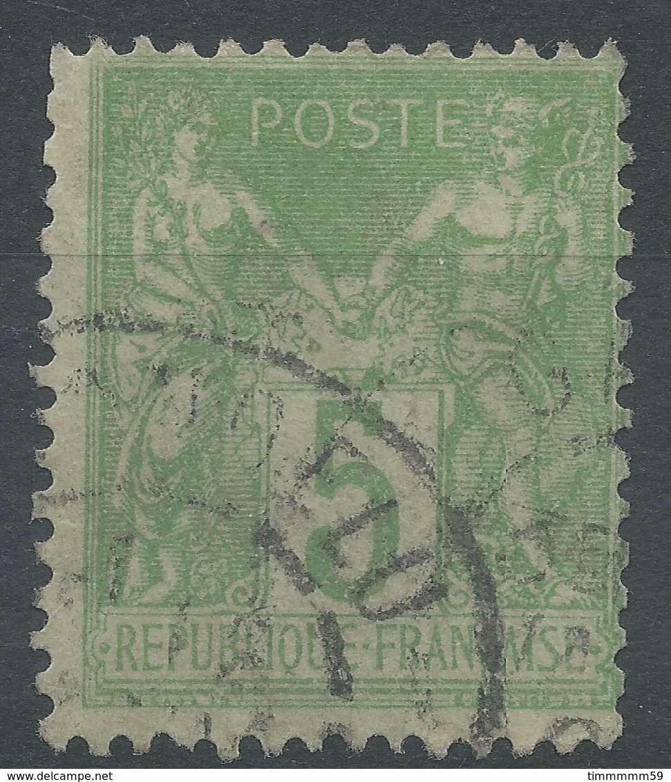 Lot N°46176  N°102 Oblit Cachet à Date à Déchiffrer - 1876-1898 Sage (Type II)