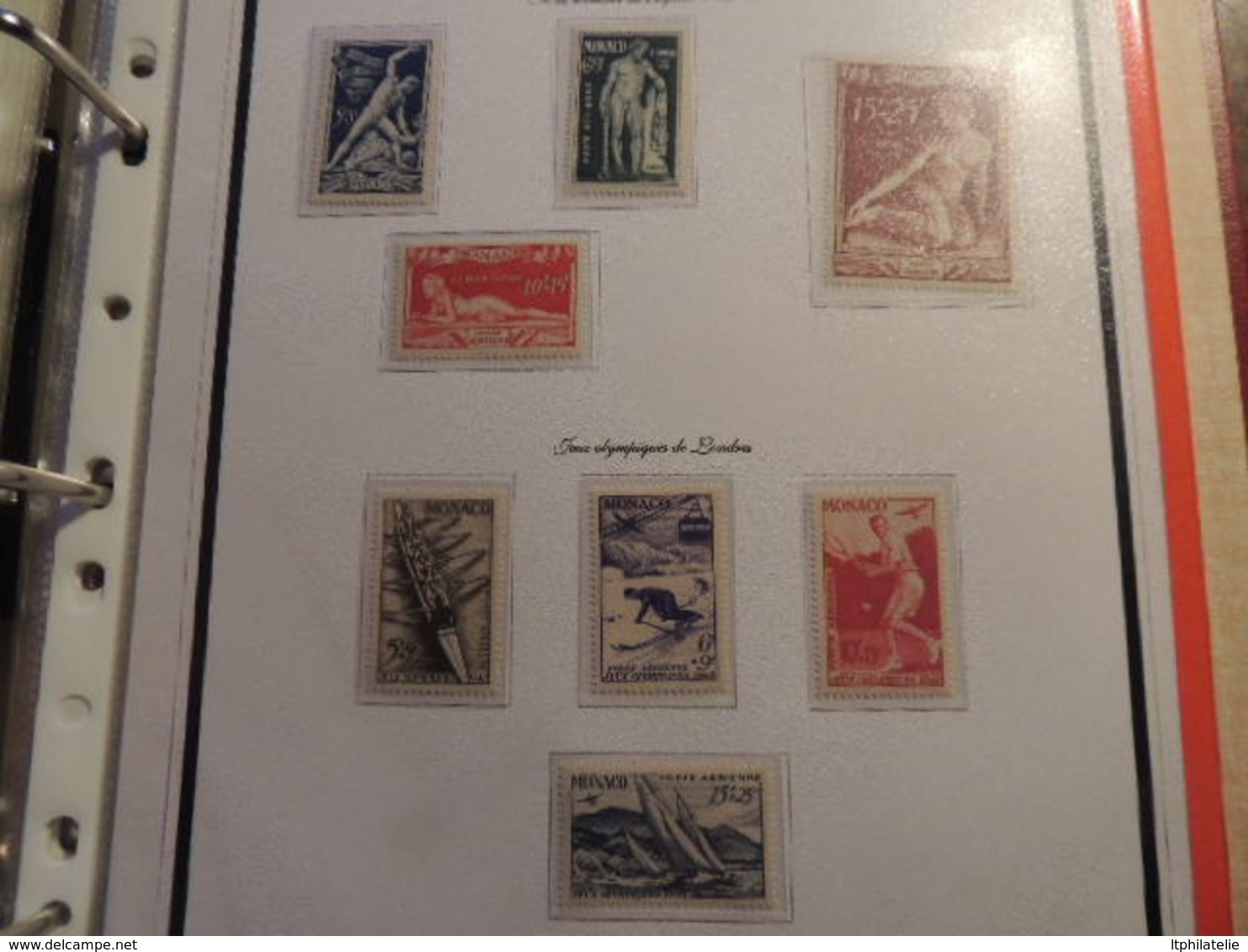 *AFFAIRE *  MONACO tome 1  TIMBRES NEUFS** et *  BELLE COLLECTION FORTE COTE  P.A  TAXES  ETAT PARFAIT