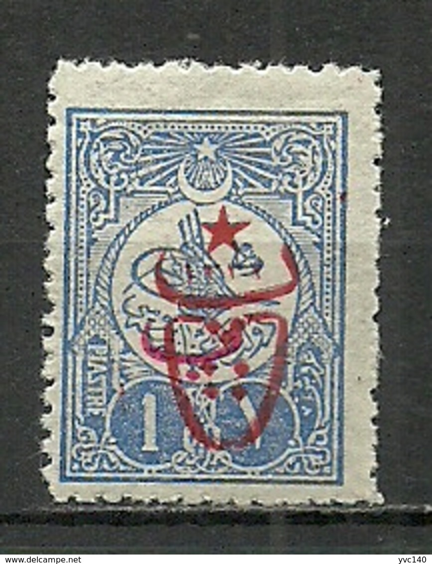 Turkey; 1917 Overprinted War Issue Stamp 1 K. - Neufs