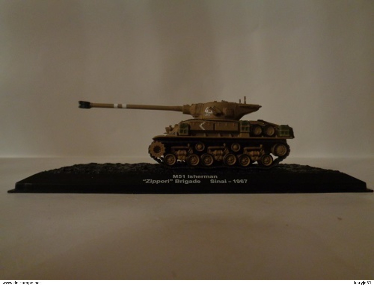 Véhicule  M54 ISHERMAN - " Zippori " Brigade   Sinai 1967  1/72- Neuf - Altaya - Autres & Non Classés