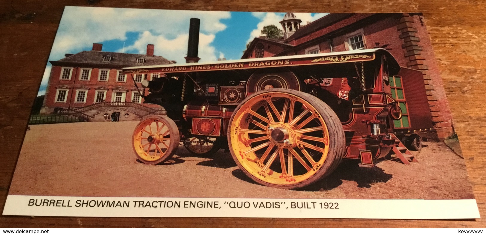 Burrell Showman Traction Engine, “Quo Vadim”, Built 1922 - Other & Unclassified