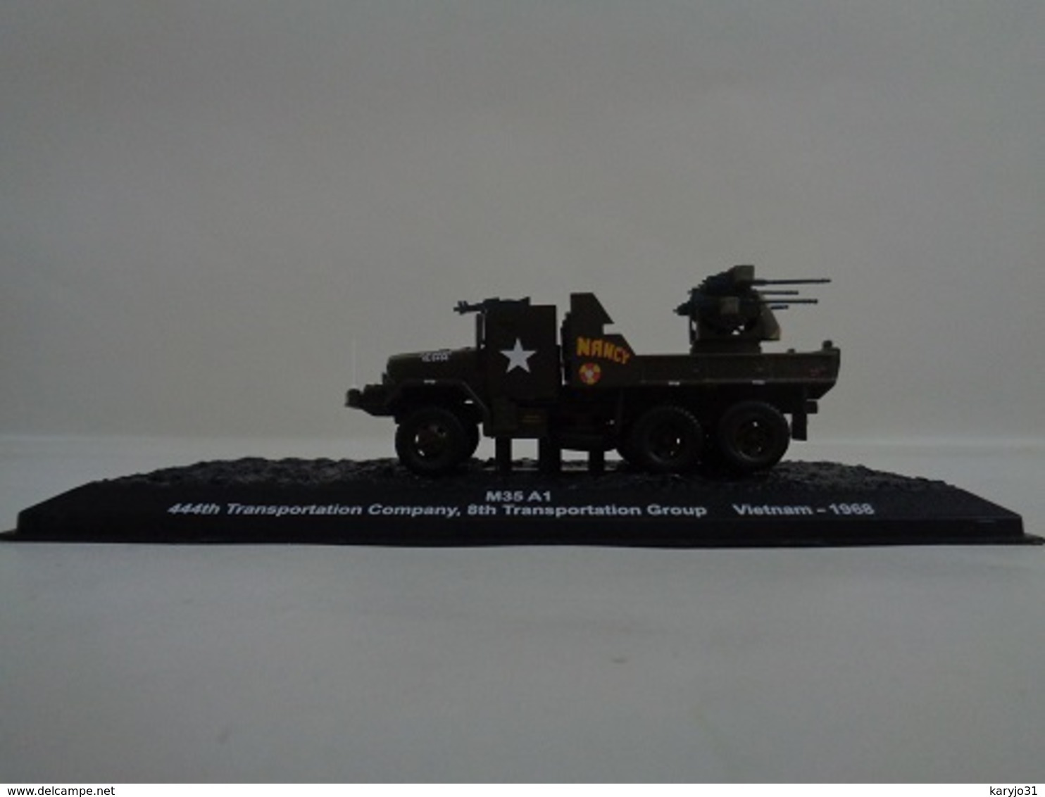 Véhicule  M35A1-444th Transportation Company,8th Transportation Group    Vietnam - 1968 1/72- Neuf - Altaya - Autres & Non Classés