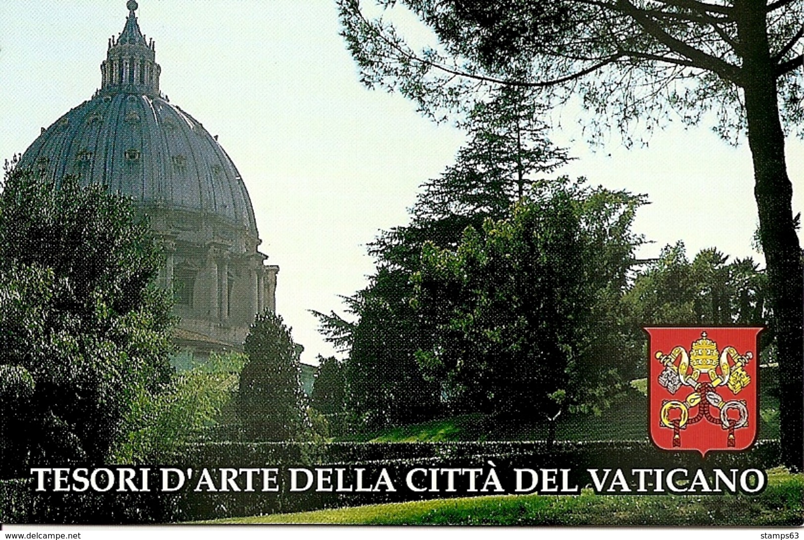 VATICAN CITY, 1993, Booklet 4, Tesori D'Arte D Cita D Vat - Booklets