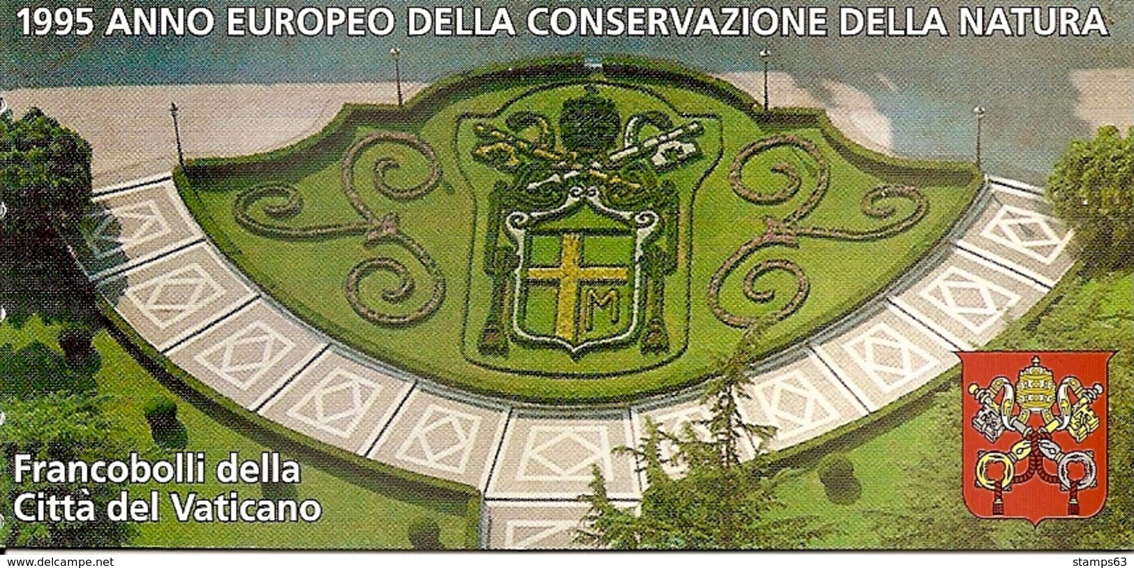 VATICAN CITY, 1995, Booklet 5, European Year Of Nature - Booklets