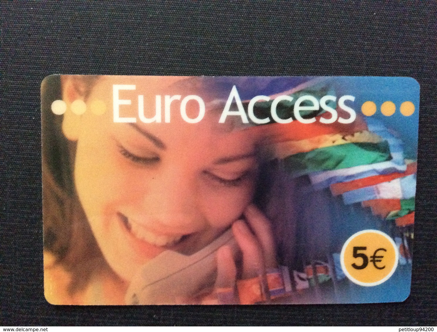 CARTE PRÉPAYÉE  EURO ACCESS  *5€   7126 - Autres & Non Classés