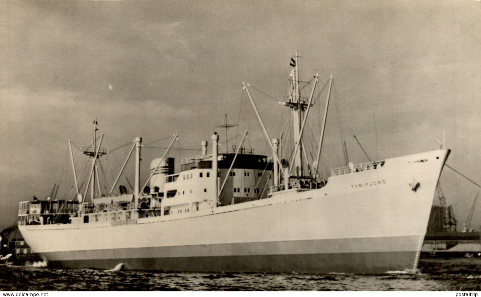 RPPC  MS TYRIFJORD  NORWAY NORWEGIAN CARDO - Commerce