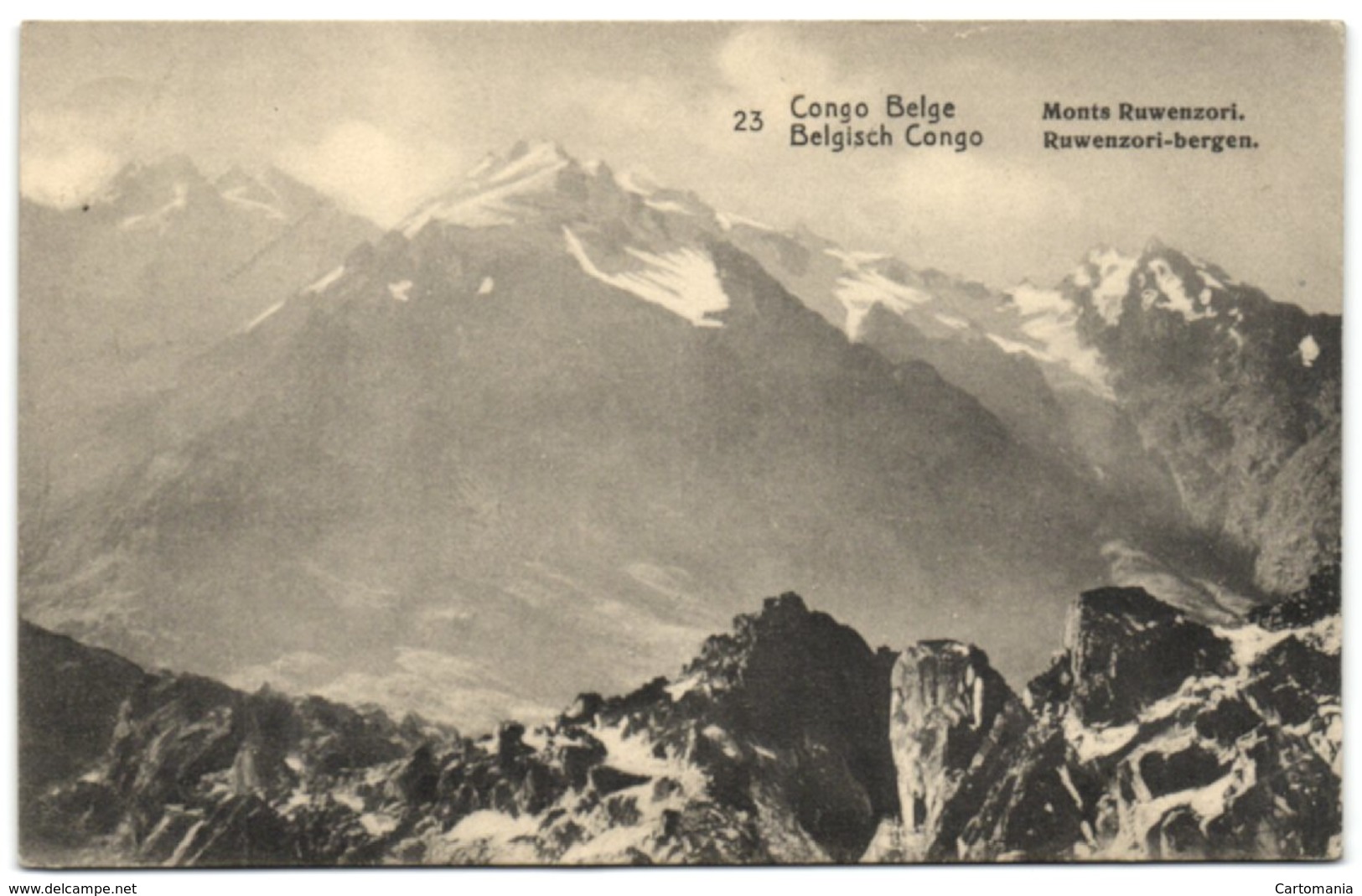 Congo Belge - Monts Ruwenzori - Congo Belge