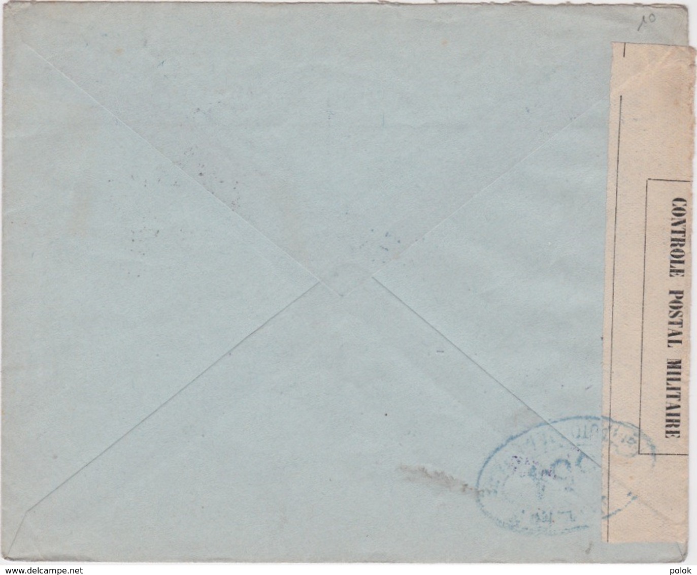 Lettre Perou, Ouvert Par L'autorité Militaire 364, Controle Postal, Cachet AREQUIPA 1916, Banco Italiano - Pérou