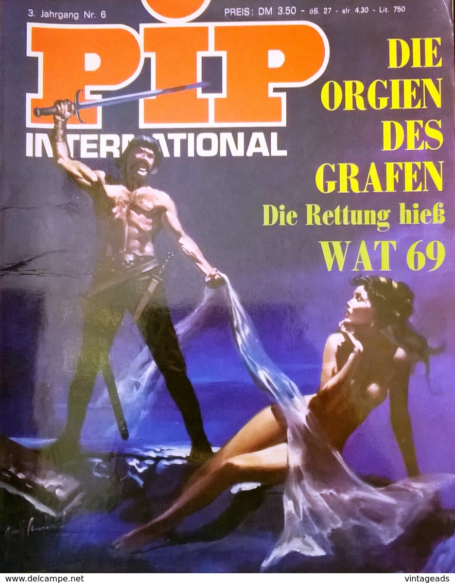 (DIV092) PIP International, Nr. 6, 1973, 48 Seiten, Sehr Guter Zustand - Other & Unclassified