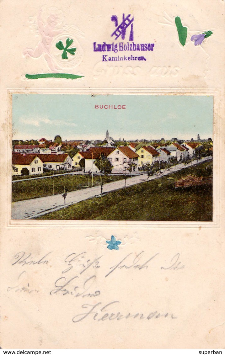 GRUSS Aus BUCHLOE - CARTE POSTALE VOYAGÉE En 1907 / OLD POSTCARD MAILED In 1907 (aa724) - Buchloe