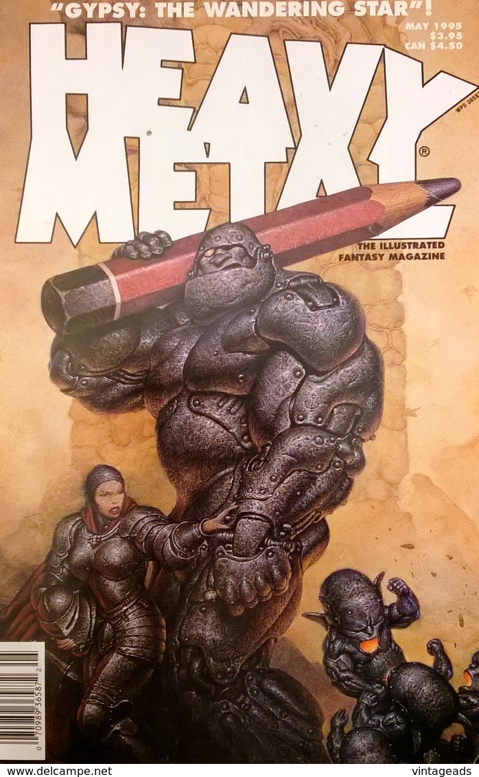 (DIV071) HEAVY METAL, Gypsy: The Wandering Star, May 1995, Englisch - Autres Éditeurs