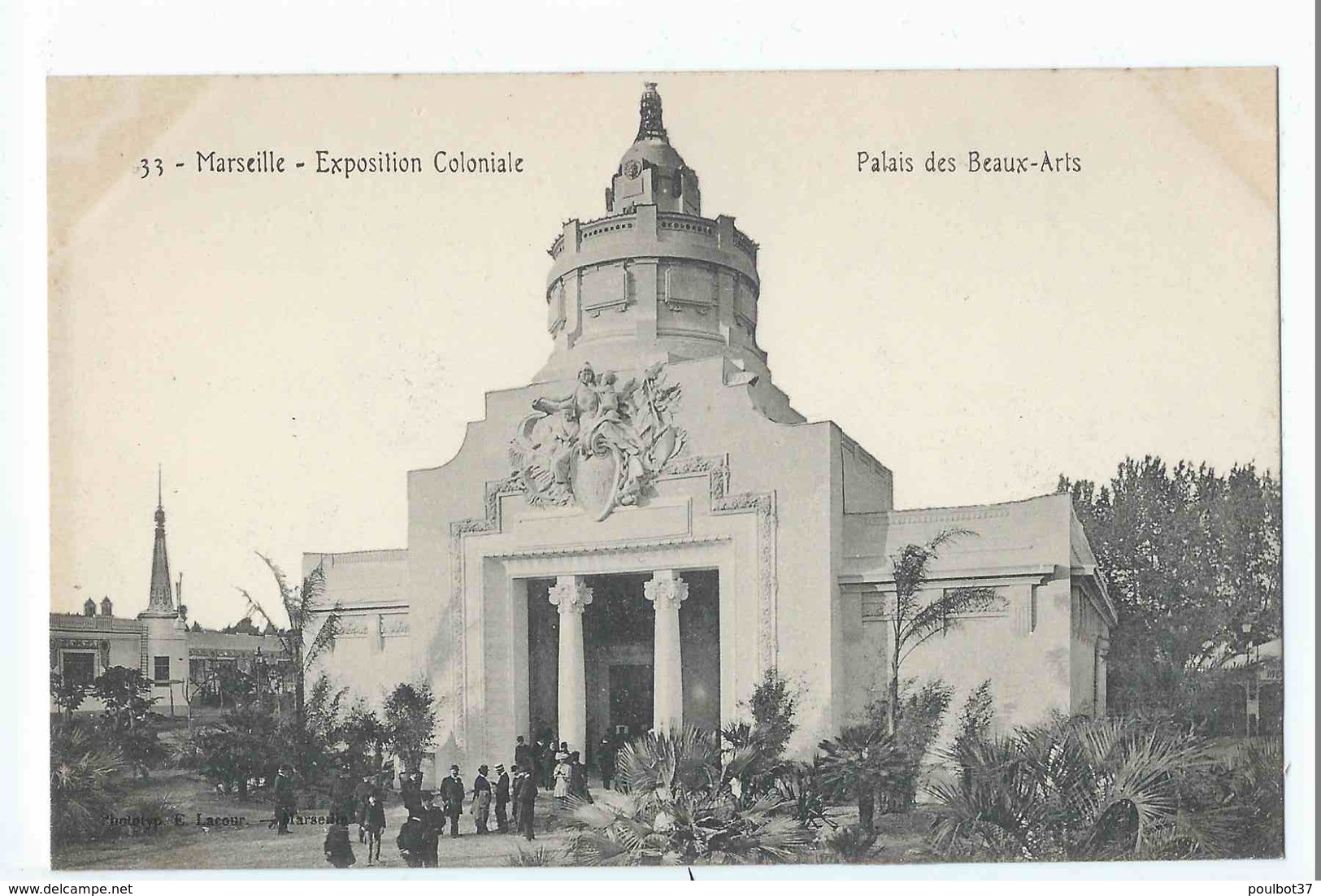MARSEILLE : exposition coloniale 1906 - superbe lot 72 cartes dont ballon captif, Laos, Tunisie, Cochinchine. Tous scans