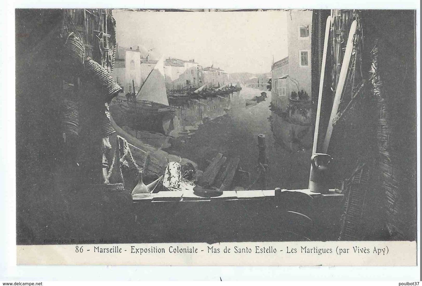 MARSEILLE : exposition coloniale 1906 - superbe lot 72 cartes dont ballon captif, Laos, Tunisie, Cochinchine. Tous scans