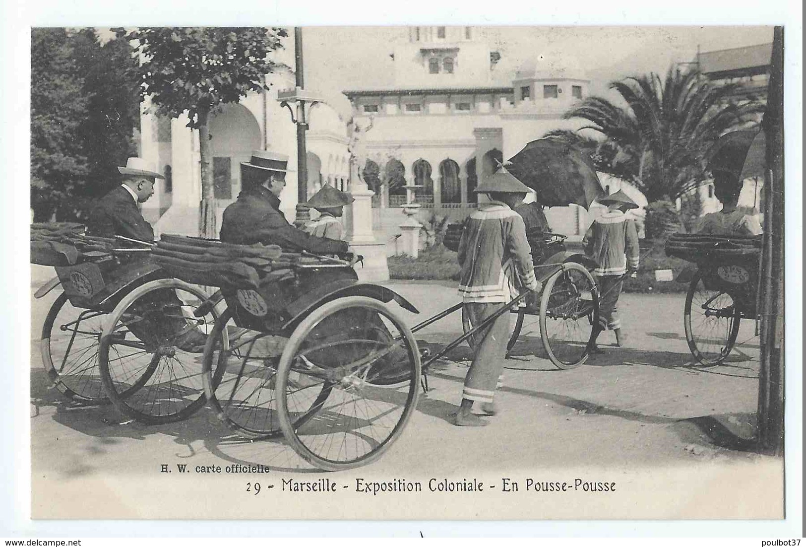 MARSEILLE : exposition coloniale 1906 - superbe lot 72 cartes dont ballon captif, Laos, Tunisie, Cochinchine. Tous scans