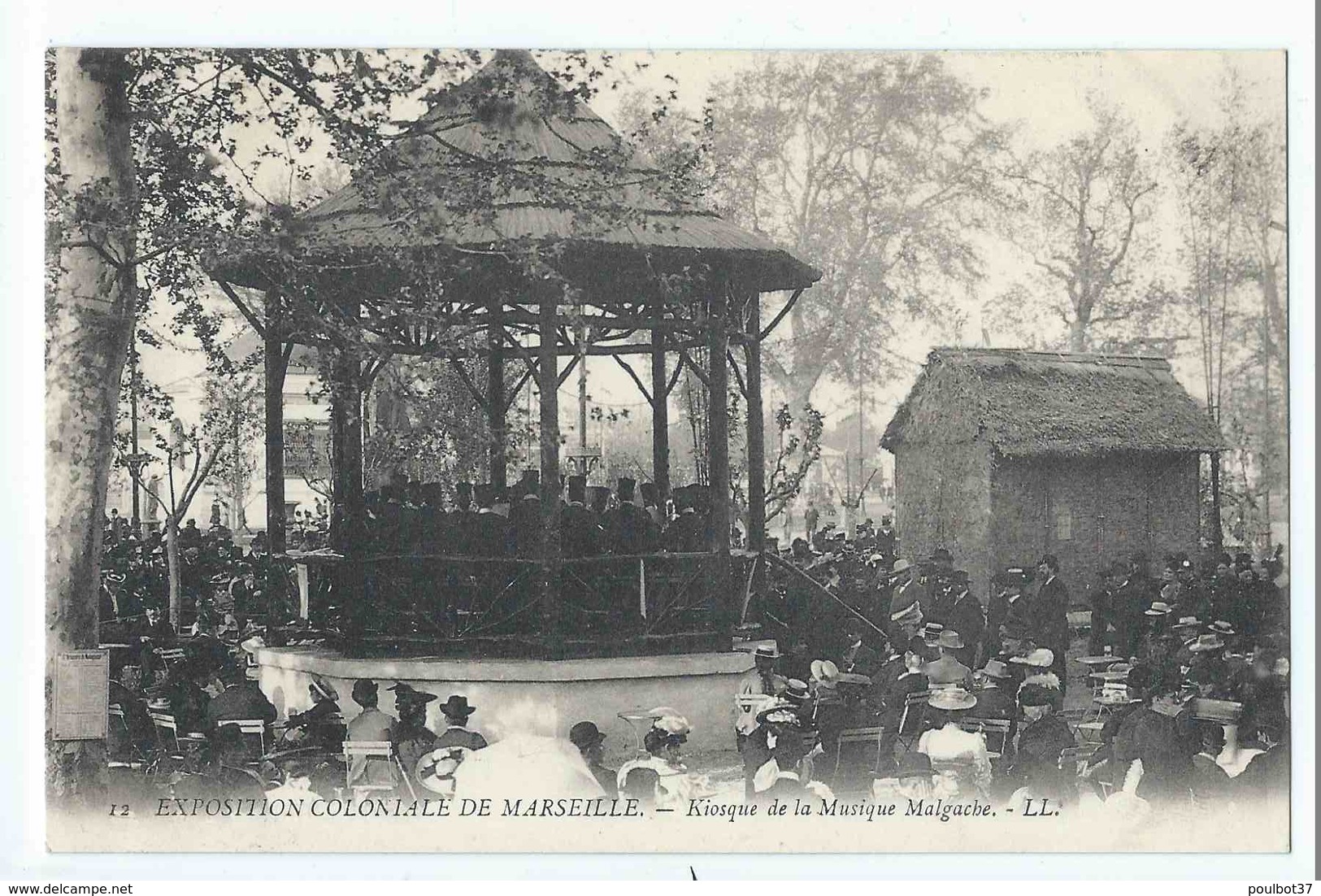 MARSEILLE : exposition coloniale 1906 - superbe lot 72 cartes dont ballon captif, Laos, Tunisie, Cochinchine. Tous scans