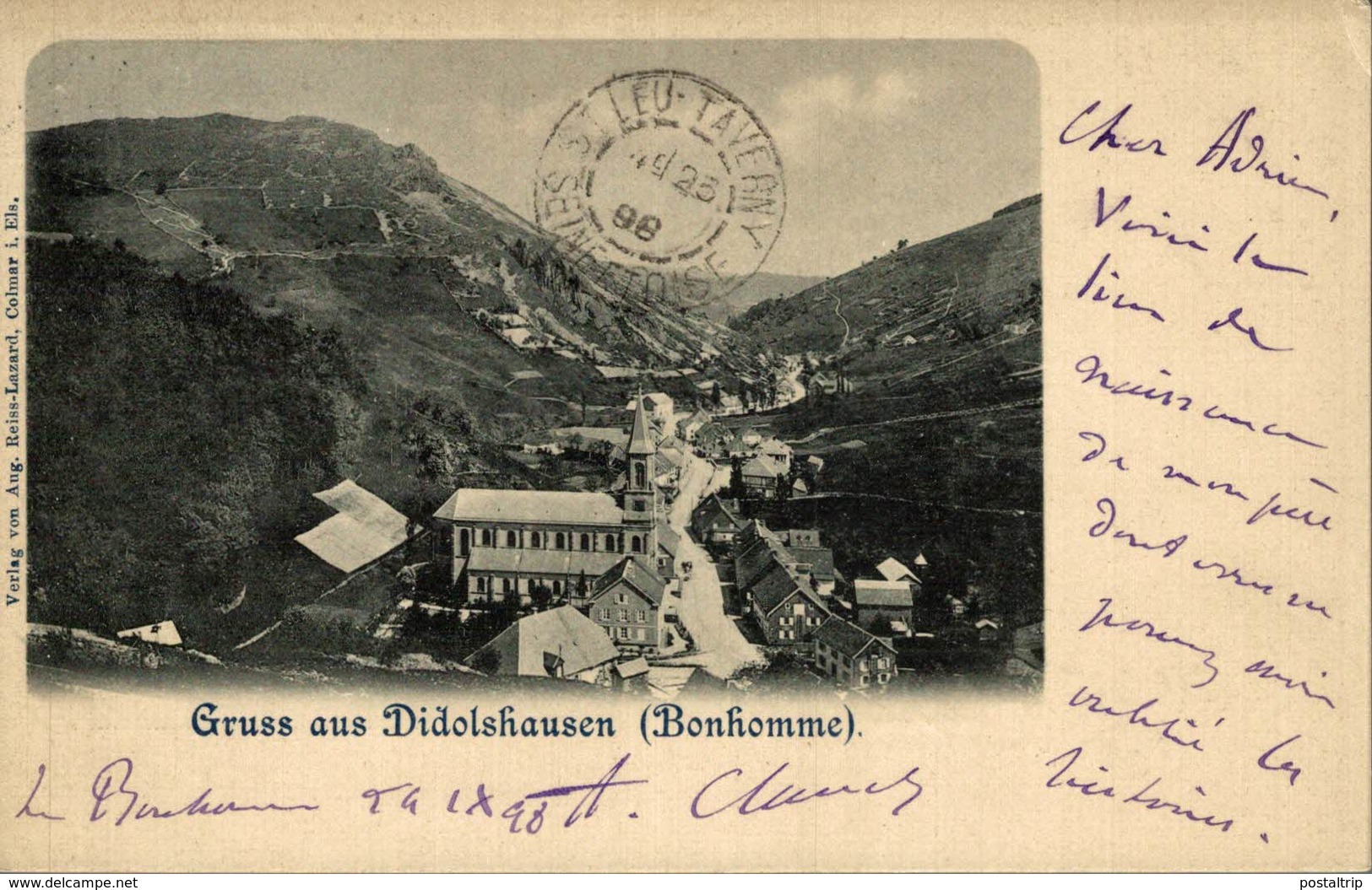 1898 ///  Diedolshausen - Didolshausen - Bonhomme - Panorama - Otros & Sin Clasificación