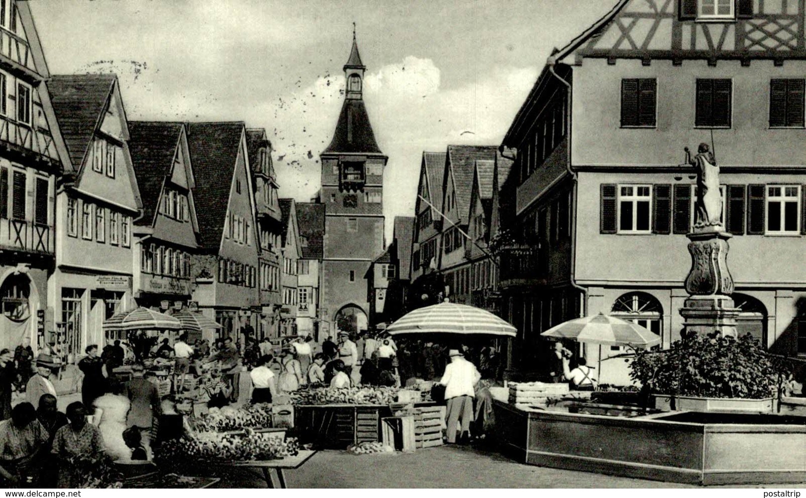 WINNENDEN MARKTPLATZ MERCADO MERCADILLO - Otros & Sin Clasificación