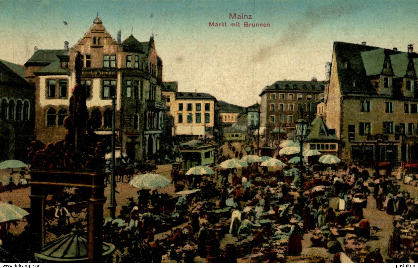 MAINZ MARKT 1919 - Mainz