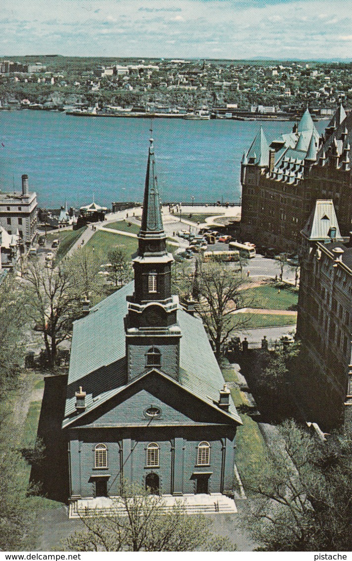 Québec Canada - Cathédrale Sainte-Trinité - Cathedral Église Catholic Church - Unused - Excellent Condition - 2 Scans - Québec - La Cité