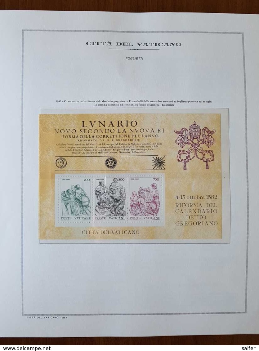 Vaticano Collezione Dal 1958 Al 2004 Nuova Su Album Taschine. - Collections