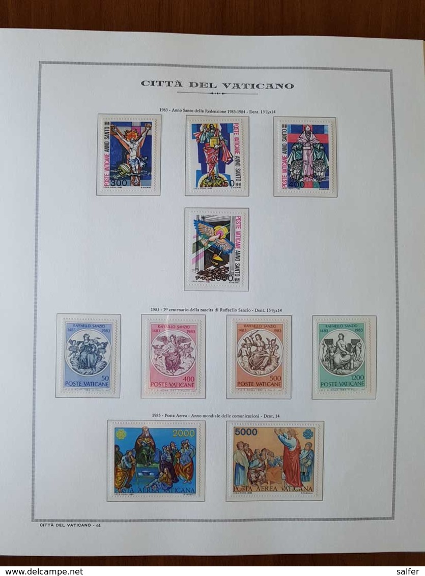 Vaticano Collezione Dal 1958 Al 2004 Nuova Su Album Taschine. - Collections