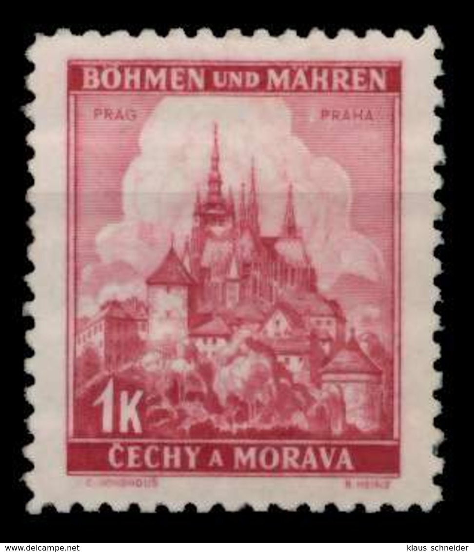 BÖHMEN MÄHREN 1939-1940 Nr 28 Postfrisch S6AA232 - Unused Stamps