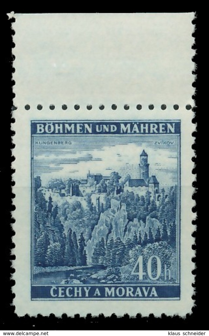 BÖHMEN MÄHREN 1939-1940 Nr 25 Postfrisch ORA X8282F6 - Unused Stamps