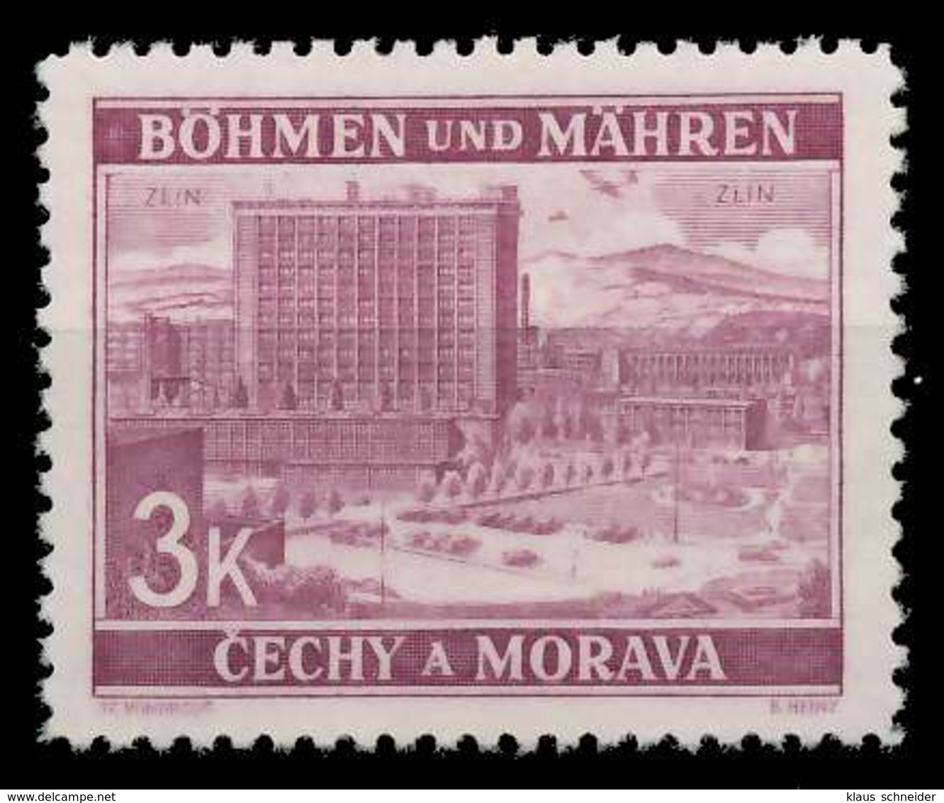 BÖHMEN MÄHREN 1939-1940 Nr 33b Postfrisch X8284AE - Ongebruikt